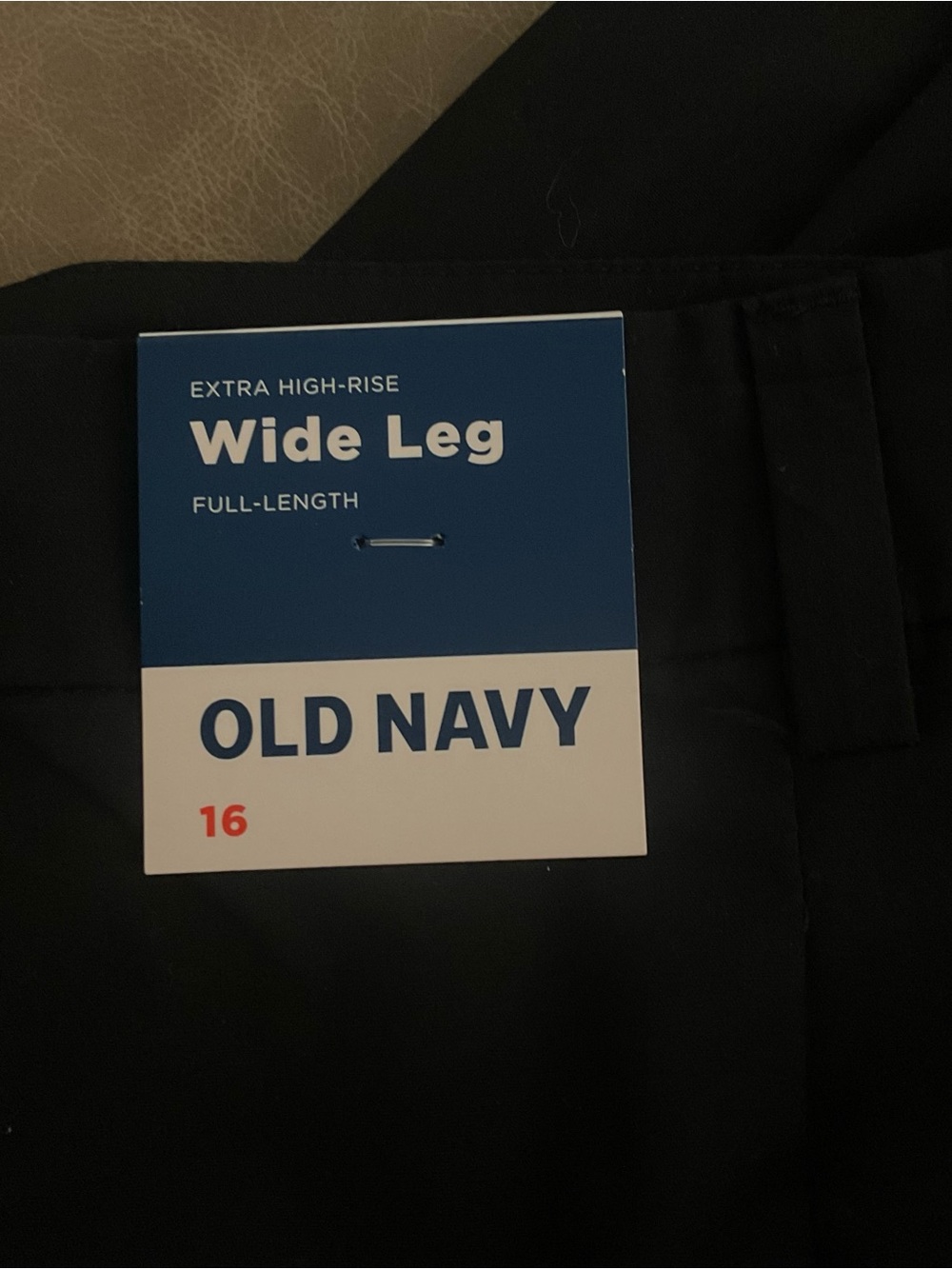 Old Navy Black Wide Leg Pants 16 NWT - Picture 4 of 7